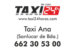 taxi 24 horas sanlucar de barrameda cádiz